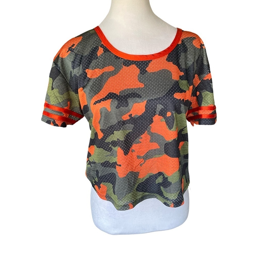 South Pole Camouflage Mesh Athletic Shirt Women’s Size Large